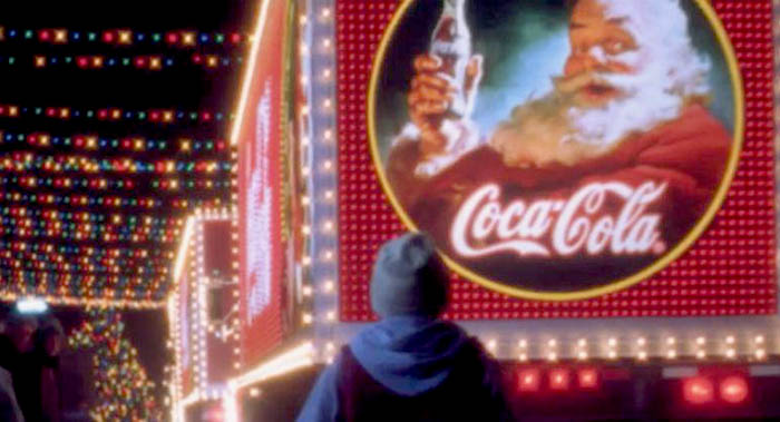 A história dos caminhões iluminados de Natal da Coca-Cola
